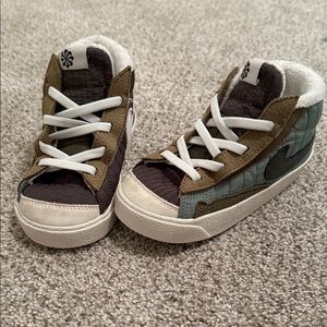 Nike blazer Kids High-Top Sneakers - Brown and Gray